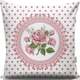 Aberto Design Cojín Multicolor 43 x 43 cm
